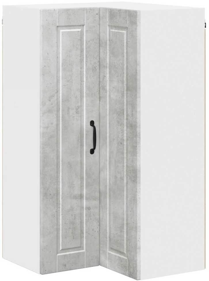 Sieninis kampinis kabinetas PORTO Betono pilka 57 x 57 x 100 cm