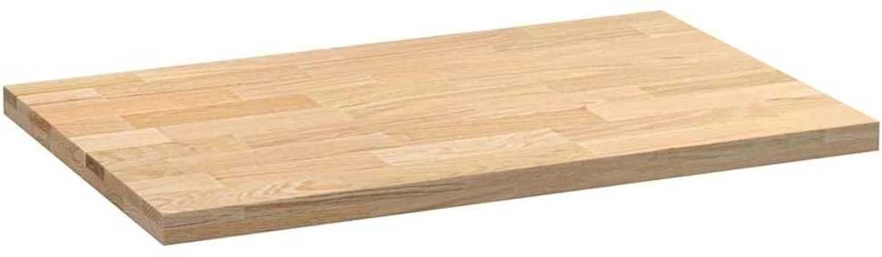virtuvės stalviršis 100x63,5x4 cm ąžuolo masyvo stačiakampis