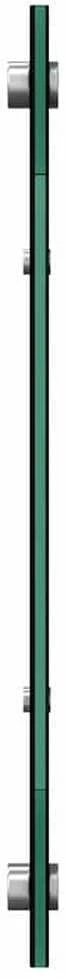 Virtuvės atbraila Juoda 100 x 40 cm grūdintas stiklas