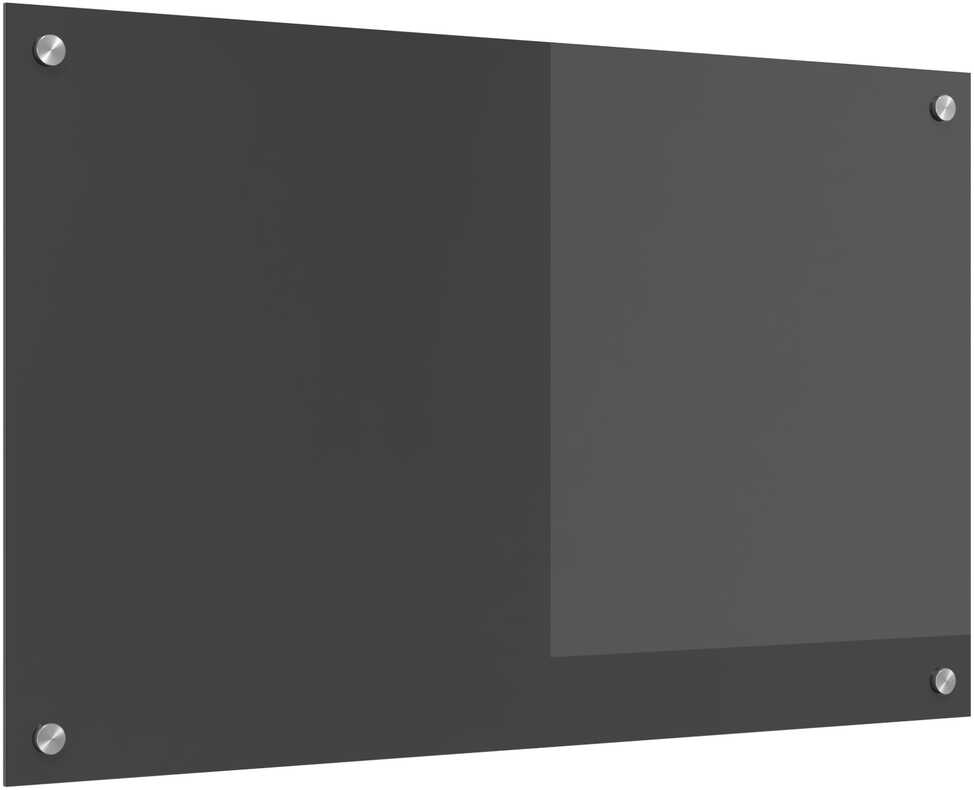 Virtuvės atbraila Tamsiai pilka 80 x 50 cm grūdintas stiklas