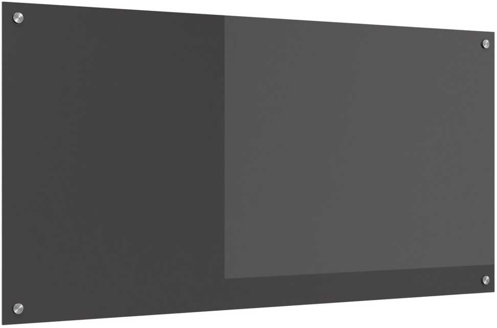 Virtuvės atbraila Tamsiai pilka 120 x 60 cm grūdintas stiklas
