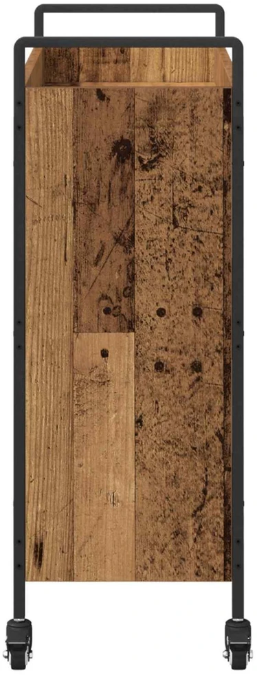 Virtuvės vežimėlis Senas medis 70 x 30 x 82 cm Apdirbta mediena