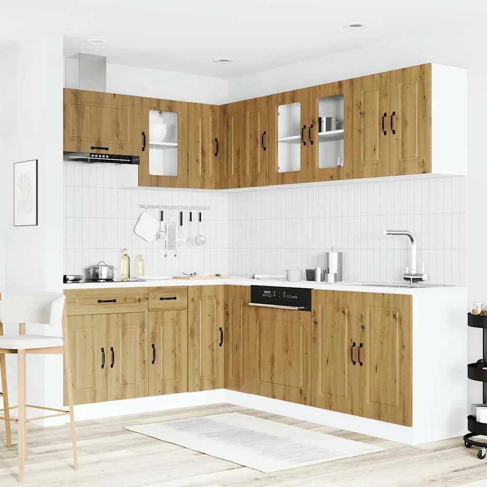 Virtuvinių spintelių komplektas, 11 dalių, Kalmar, artisano