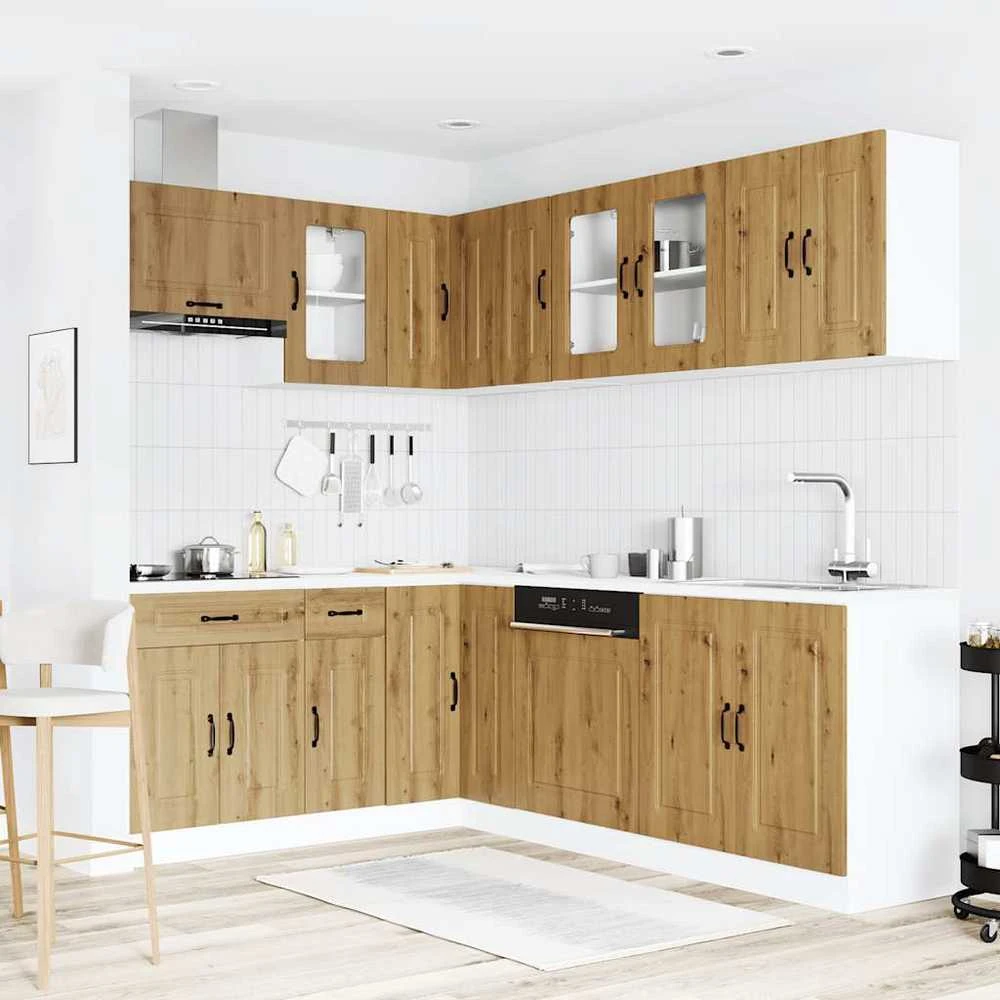 Virtuvinių spintelių komplektas, 11 dalių, Kalmar, artisano