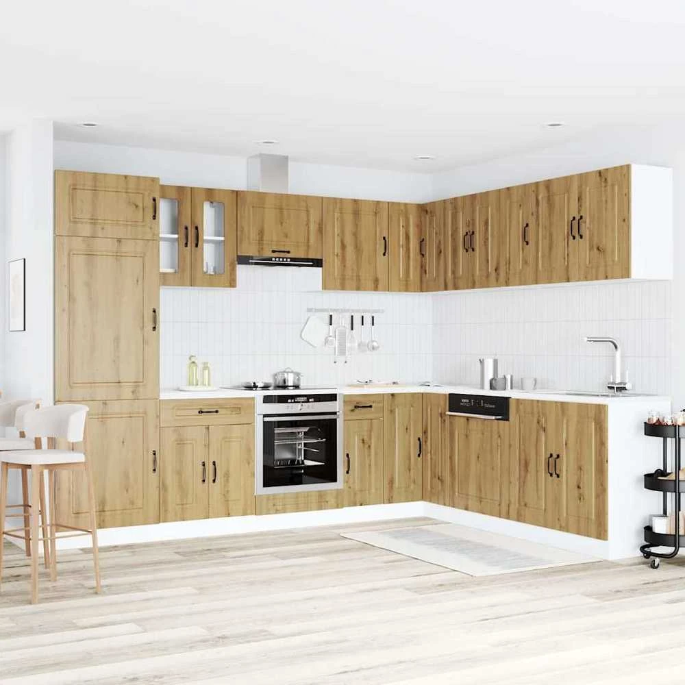 Virtuvinių spintelių komplektas, 14 dalių, Kalmar, artisano