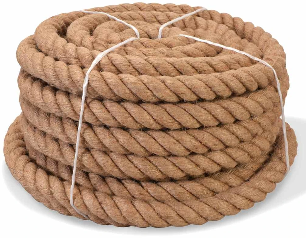 Virvė, 100% džiutas, 40mm, 30m