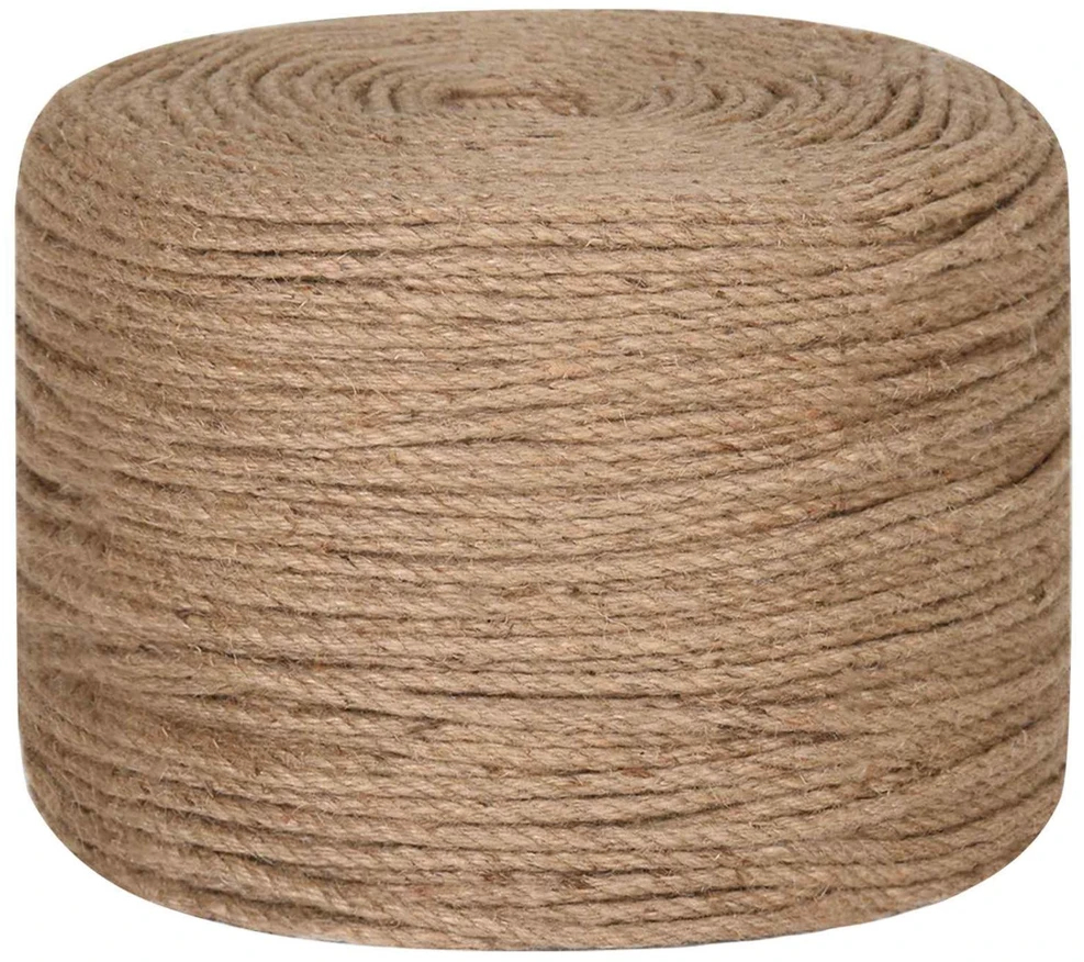 Virvė, 100% džiutas, 6mm, 500m