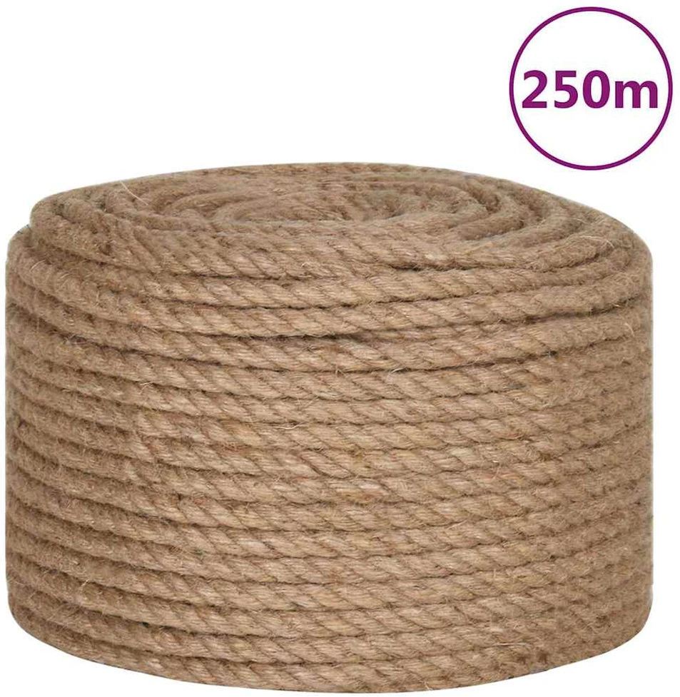 Virvė, 250m, 100% džiutas, 10 mm