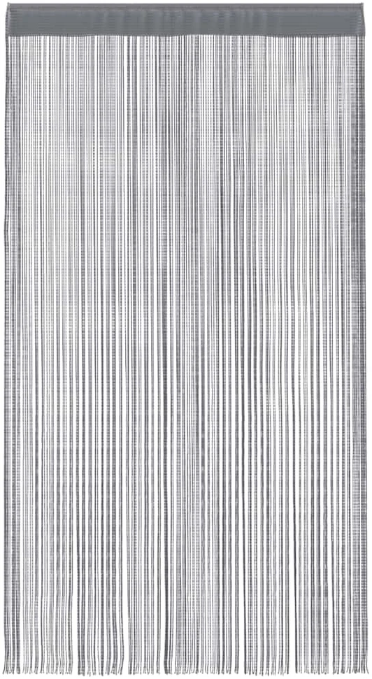 Virvelinės užuolaidos, 2 vnt., antracito spalvos, 140x250 cm