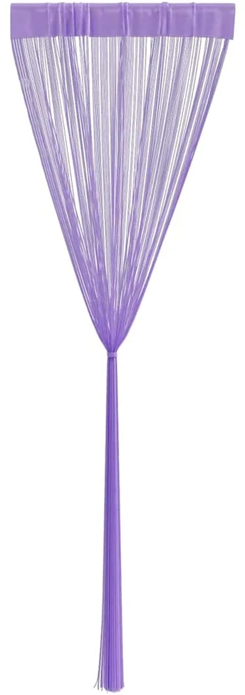 Virvelinės užuolaidos, 2 vnt., violetinės, 100x250 cm