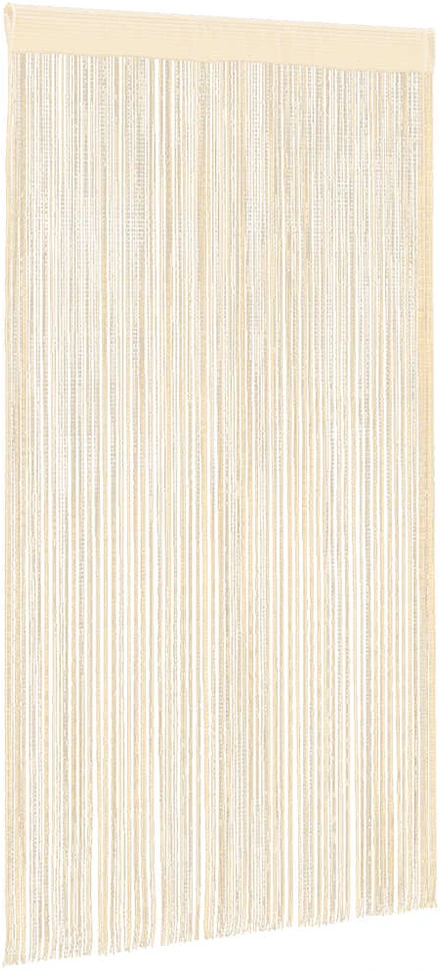Virvelinės užuolaidos, 2vnt., 100x250cm, kreminės spalvos