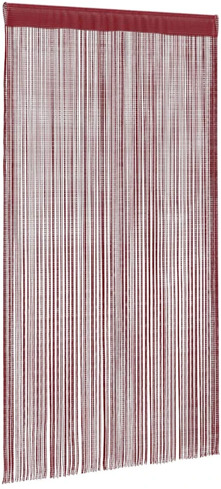Virvelinės užuolaidos, 2vnt., 100x250cm, vyšninės spalvos
