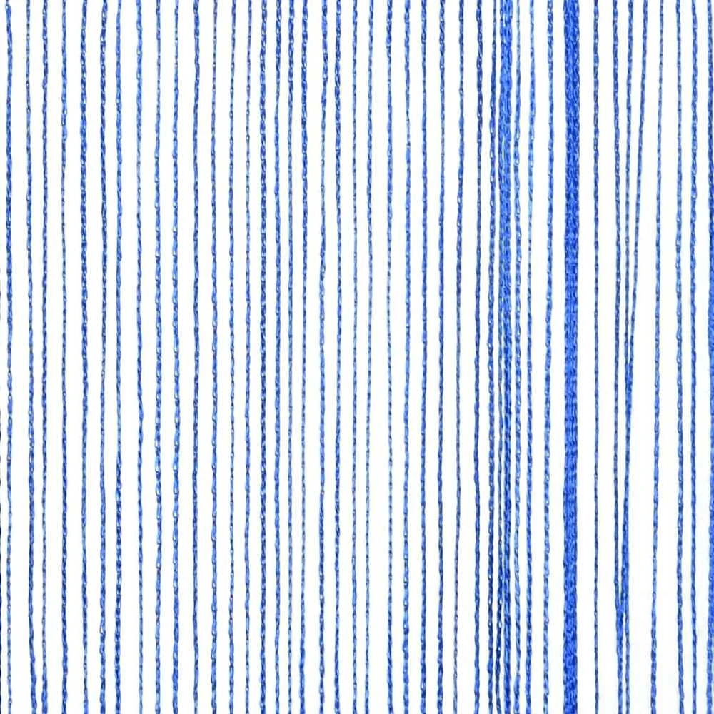 Virvelinės užuolaidos, 2vnt., 100x250cm, mėlynos spalvos