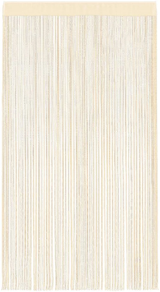 Virvelinės užuolaidos, 2vnt., 100x250cm, kreminės spalvos