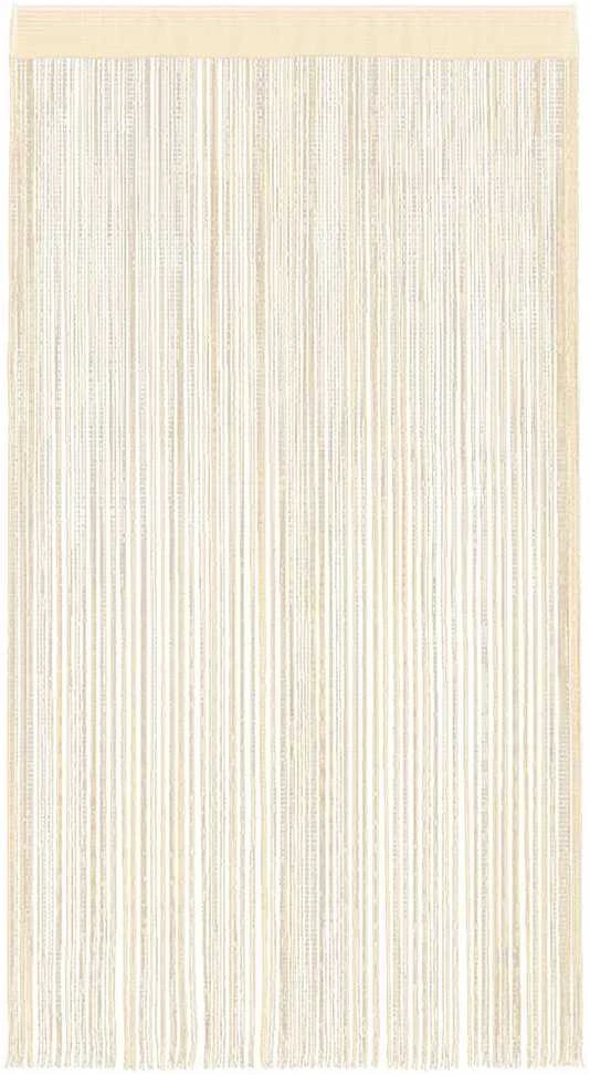 Virvelinės užuolaidos, 2vnt., 100x250cm, kreminės spalvos
