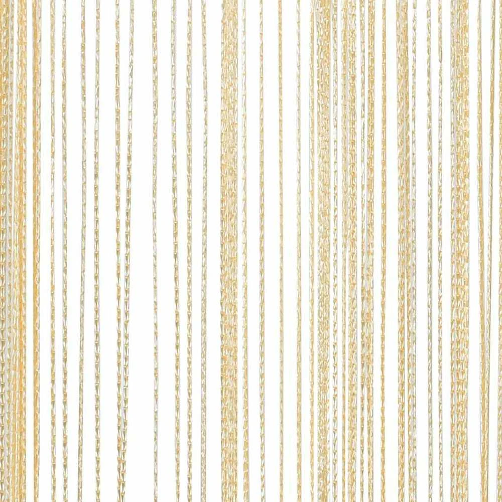 Virvelinės užuolaidos, 2vnt., 100x250cm, kreminės spalvos