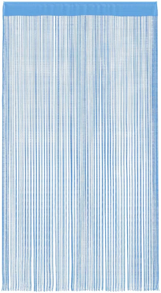 Virvelinės užuolaidos, 2vnt., 140x250cm, šviesiai mėlynos sp.