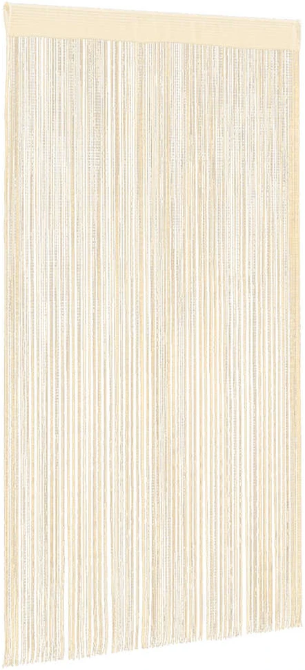 Virvelinės užuolaidos, 2vnt., 140x250cm, kreminės spalvos