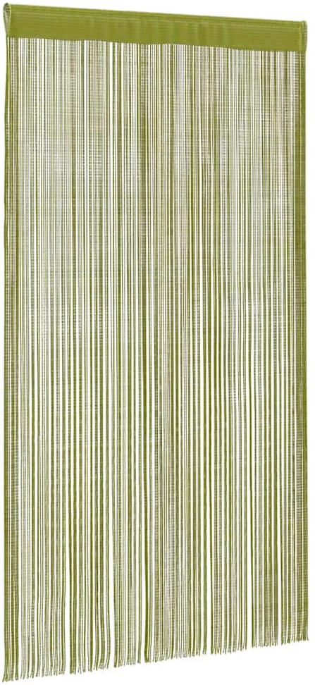 Virvelinės užuolaidos, 2vnt., 140x250cm, žalios spalvos