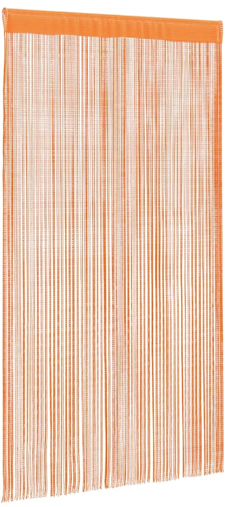 Virvelinės užuolaidos, 2vnt., 140x250cm, oranžinės spalvos