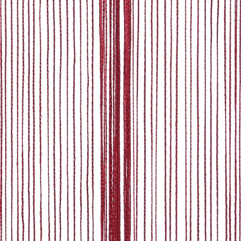 Virvelinės užuolaidos, 2vnt., 140x250cm, vyšninės spalvos