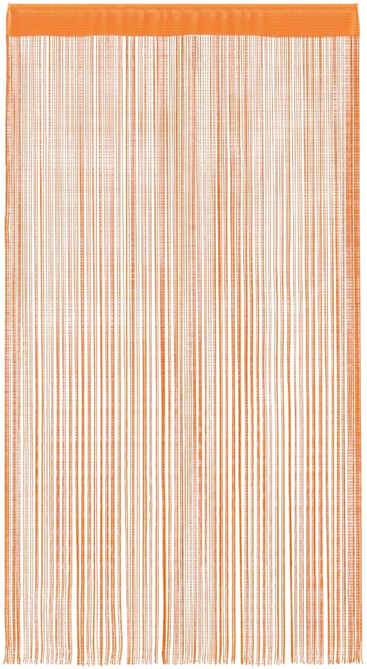 Virvelinės užuolaidos, 2vnt., 140x250cm, oranžinės spalvos