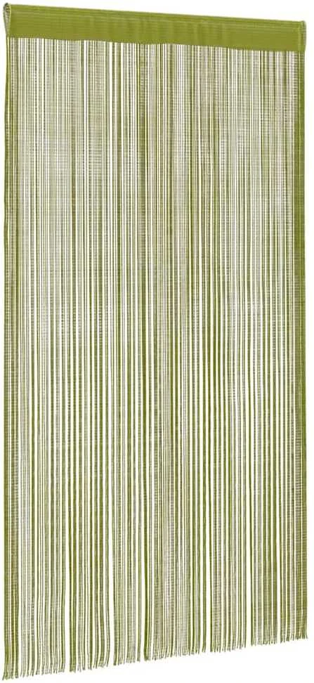 Virvelinės užuolaidos, 2vnt., 140x250cm, žalios spalvos