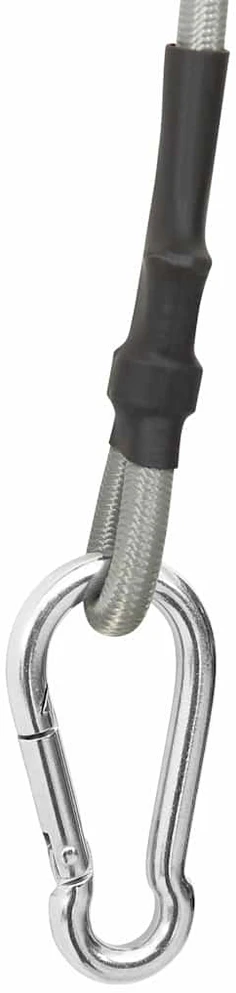 310252 Ropes with Carabiner 4 pcs Rubber