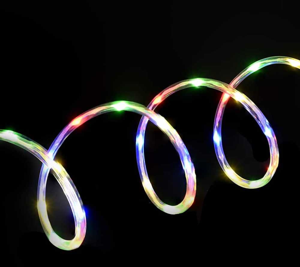 Virvės Šviesa su 120 LED Įvairiaspalvis 5 m PVC