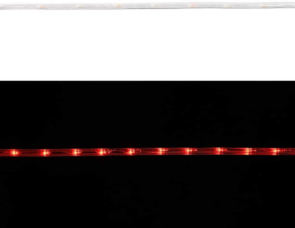 Virvės Šviesa su 480 LED Raudona 20 m PVC