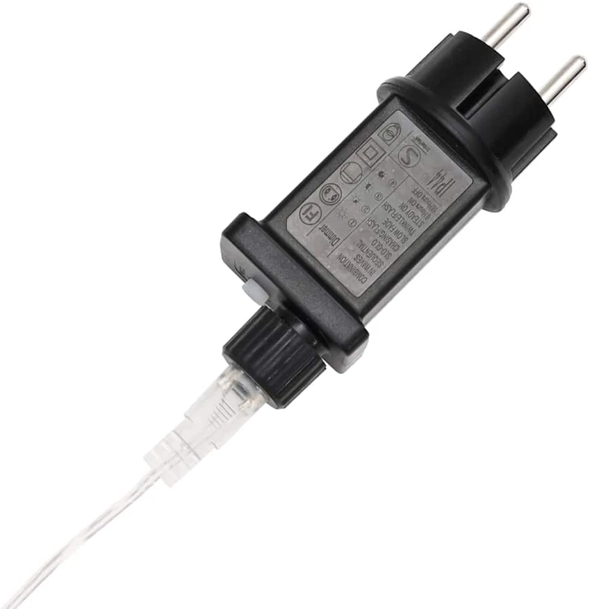 Virvės Šviesa su 480 LED Šalta balta 20 m PVC