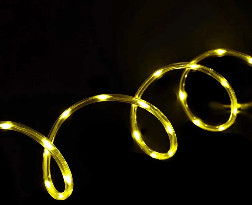 Virvės Šviesa su 480 LED Šilta balta 20 m PVC