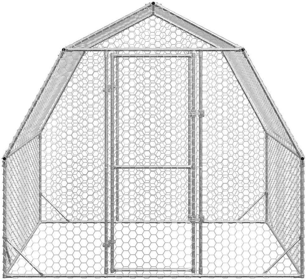 Vištienos bėgimas, 2,5x2x2,25m, galvanizuotas plienas