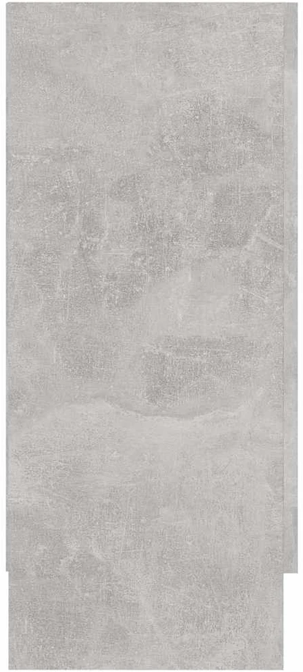 Vitrininė spintelė, pilka, 120x30,5x70cm, apdirbta mediena