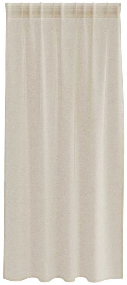 Voile Užuolaida 2 vnt. Smėlio 175 x 140 cm Poliesteris