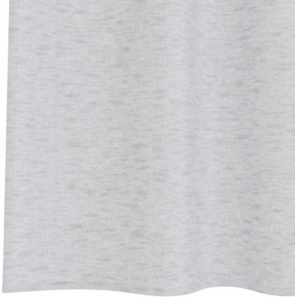 Voile Užuolaida 2 vnt. Šviesiai pilka 245 x 140 cm Poliesteris