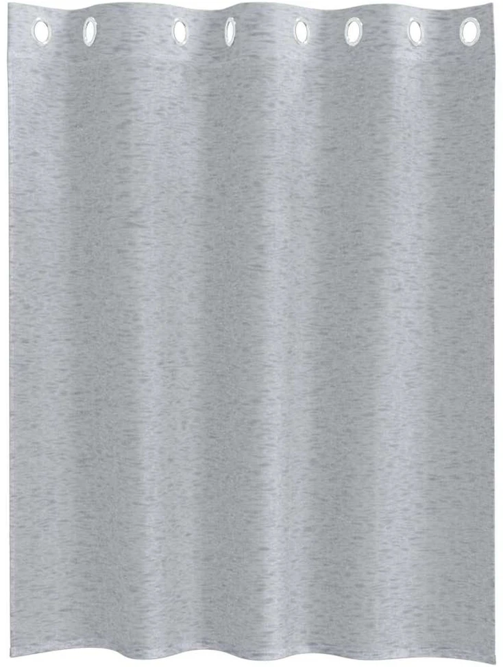 Voile Užuolaida 2 vnt. Tamsiai pilka 140 x 140 cm Poliesteris