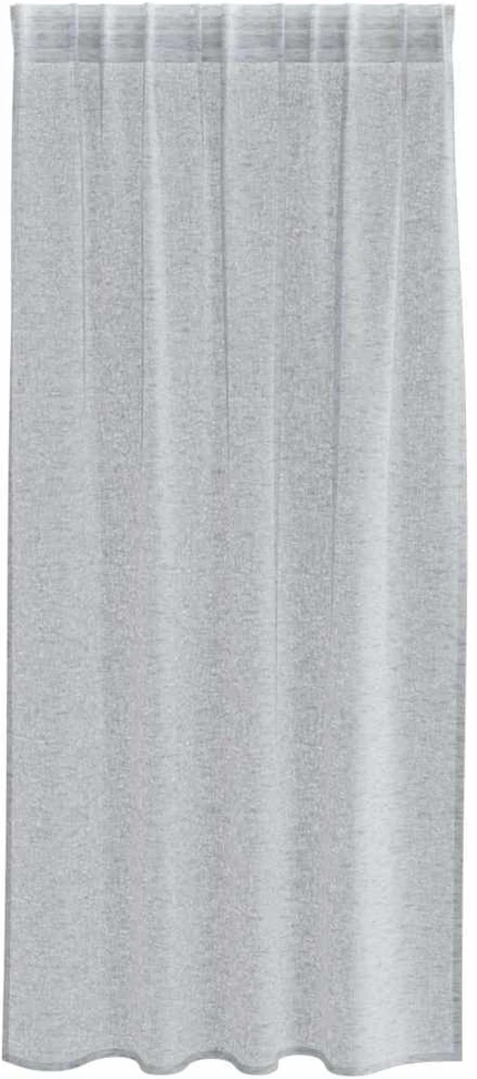 Voile Užuolaida 2 vnt. Tamsiai pilka 175 x 140 cm Poliesteris