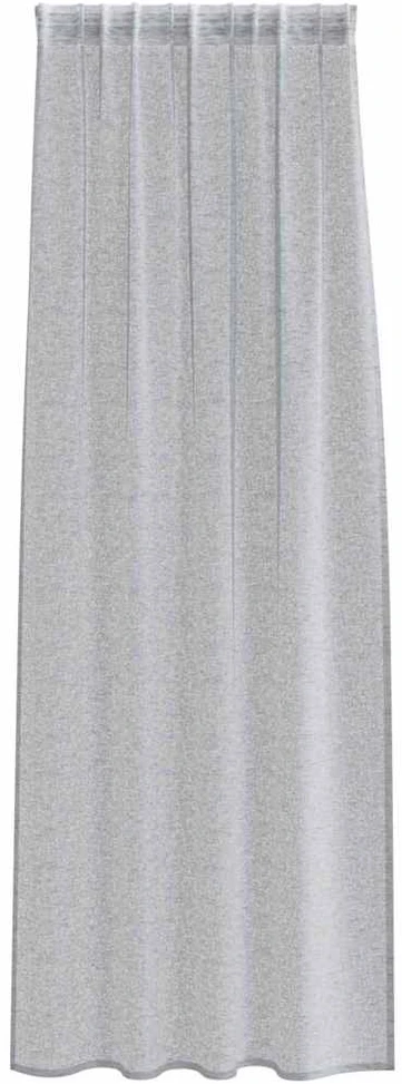 Voile Užuolaida 2 vnt. Tamsiai pilka 225 x 140 cm Poliesteris