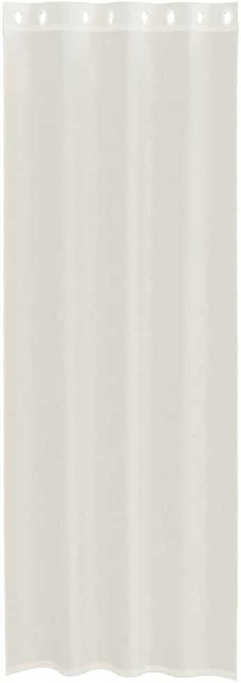 Voile užuolaidos su įvorėmis, 2vnt., kreminės, 140x260cm