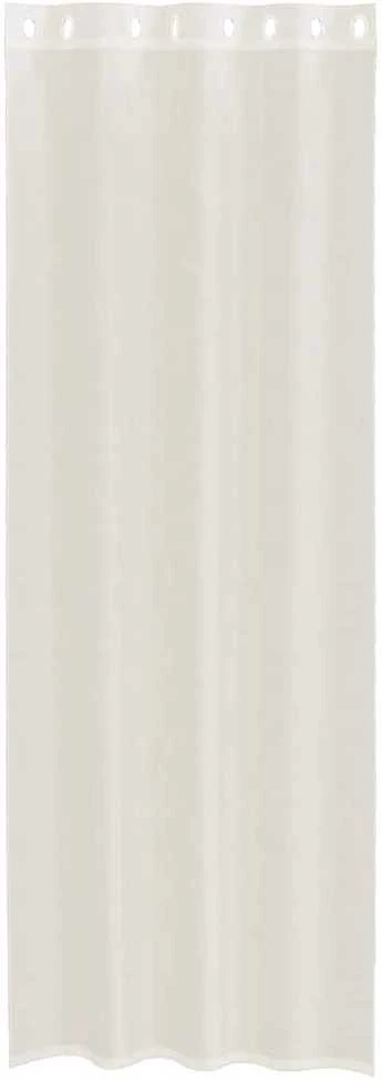 Voile užuolaidos su įvorėmis, 2vnt., kreminės, 140x300cm