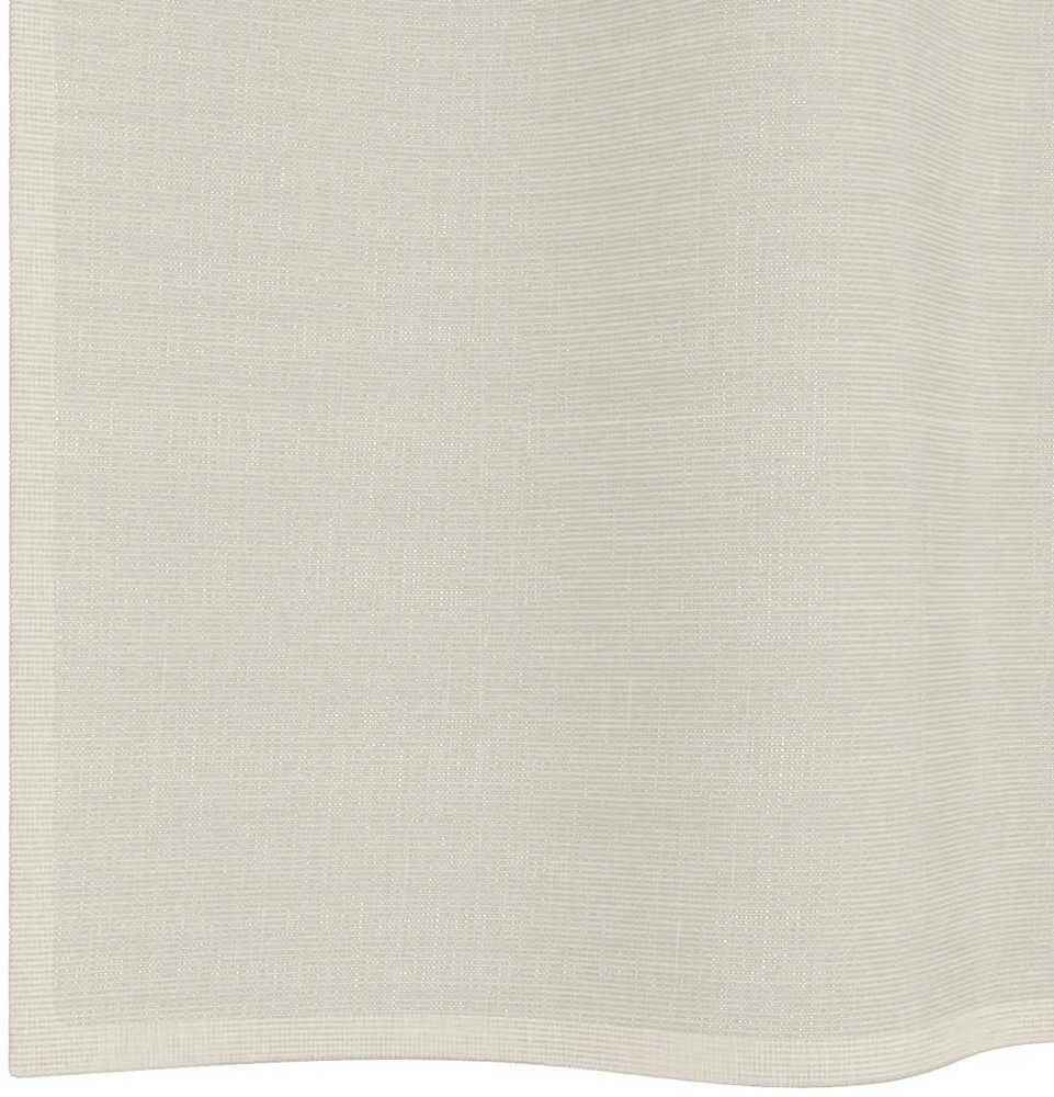 Voile užuolaidos su įvorėmis, 2vnt., kreminės, 140x225cm
