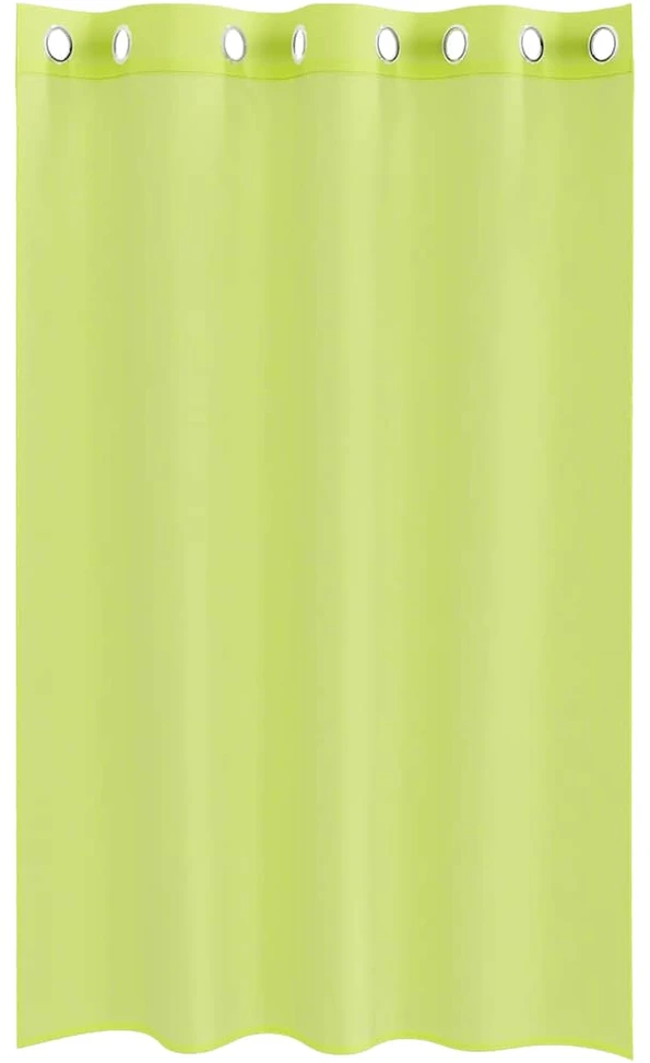 Voile užuolaidos su įvorėmis, 2vnt., obuolio žalios, 140x175cm