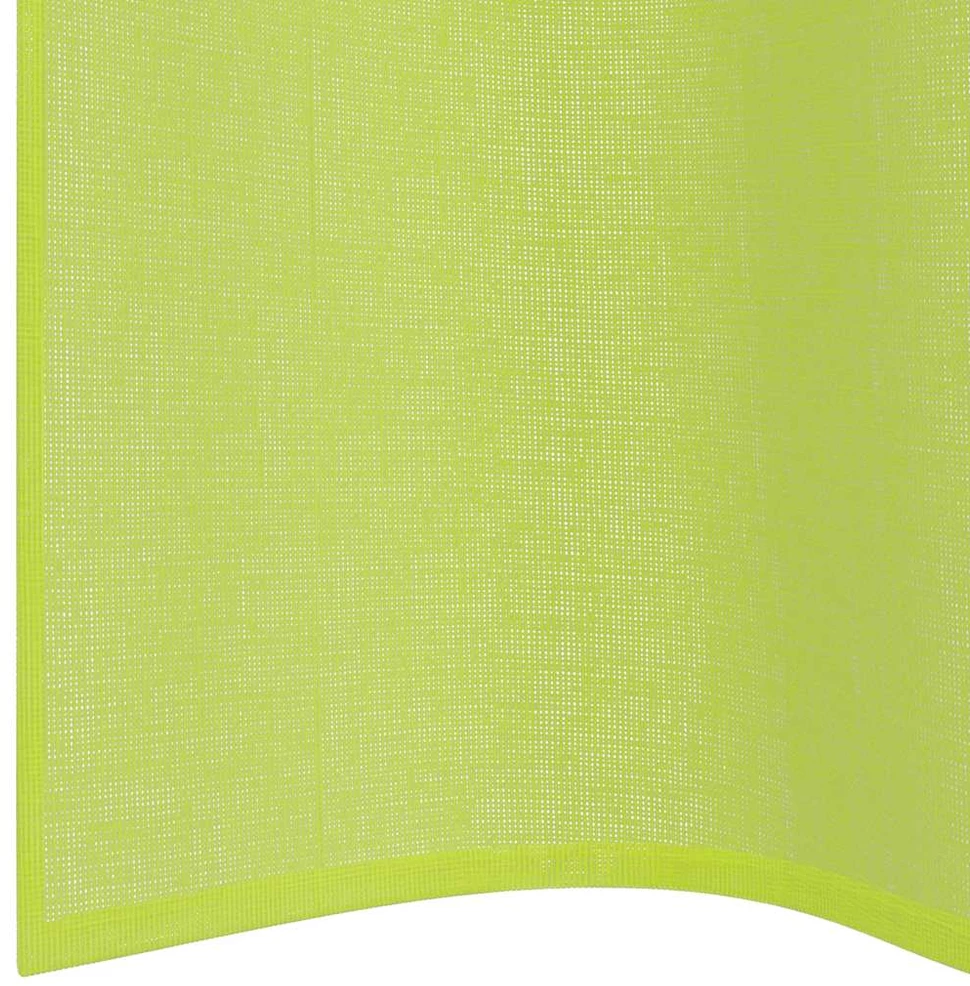 Voile užuolaidos su įvorėmis, 2vnt., obuolio žalios, 140x225cm
