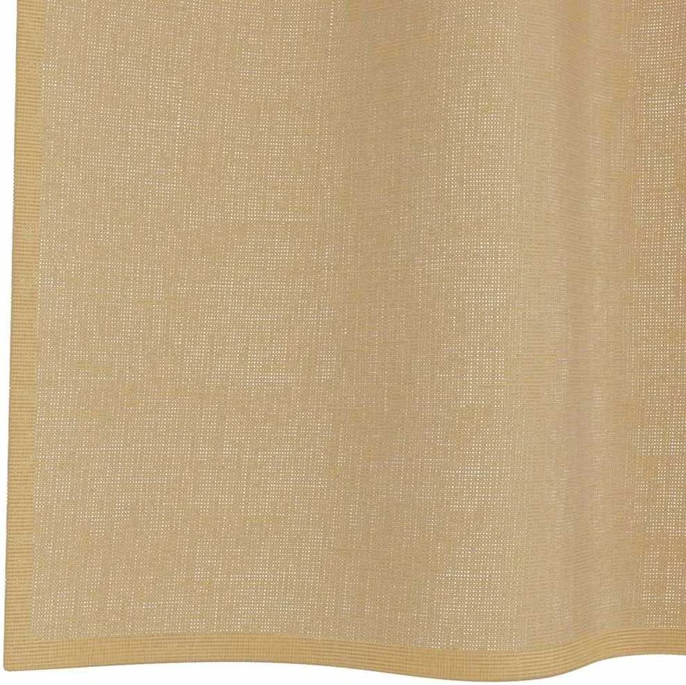 Voile užuolaidos su įvorėmis, 2vnt., smėlio spalvos