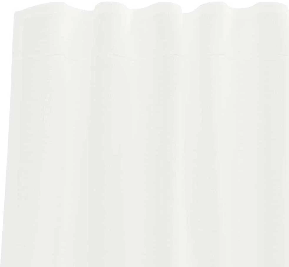 Voile užuolaidos su kilpomis, 2vnt., smėlio spalvos, 140x260cm