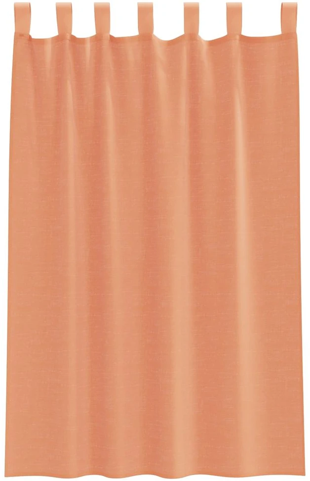 Voile užuolaidos su kilpomis, 2vnt., terakota sp., 140x175cm