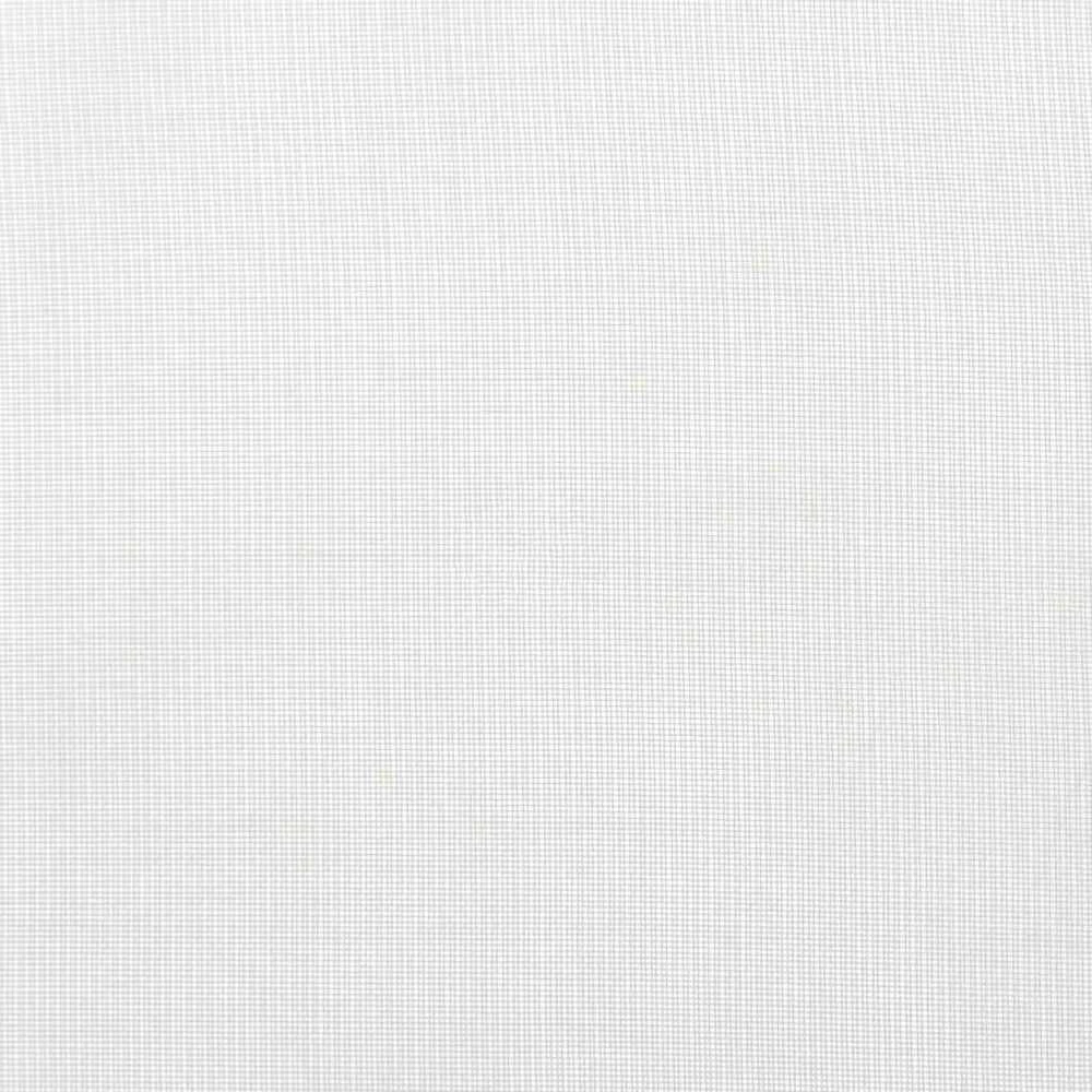 Voile užuolaidos su strypų kišenėmis, 2vnt., baltos spalvos