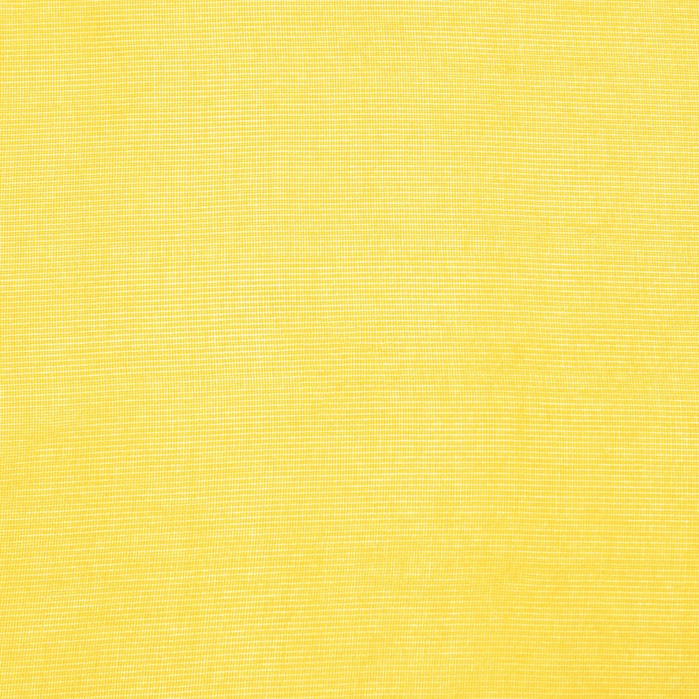 Voilės užuolaidos su kilpelėmis, 2 vnt., geltonos, 140x245 cm