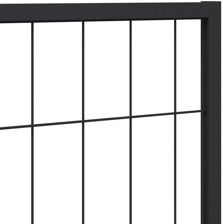 Gyvūnų narvas be durų Juoda 300 x 100 x 70 cm Plienas